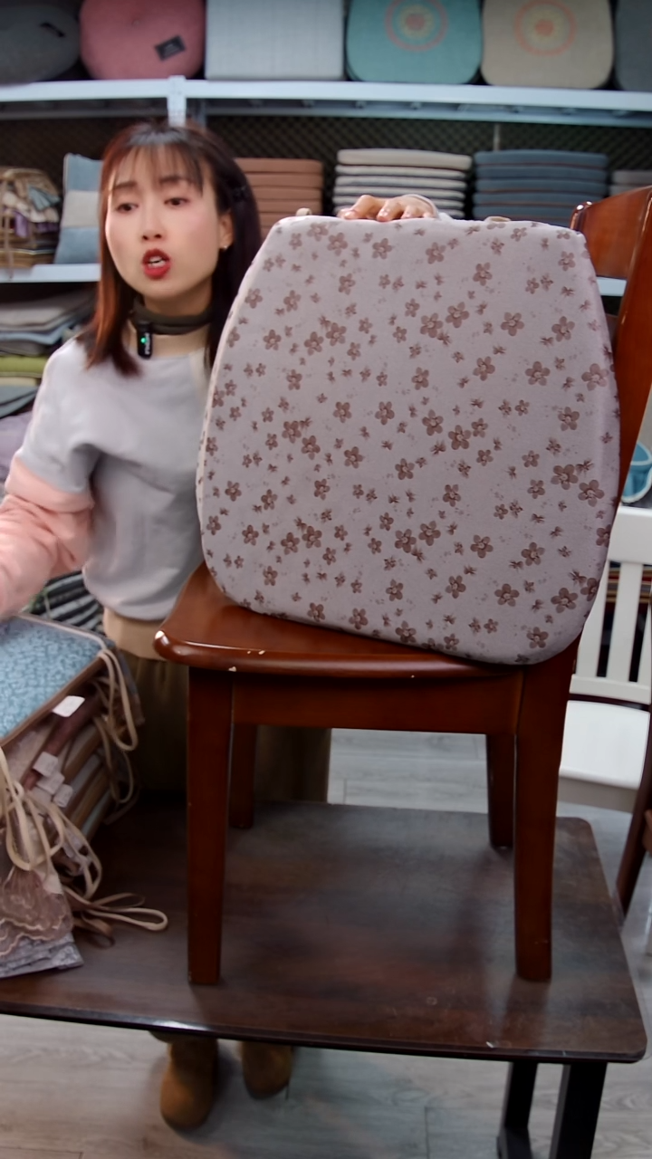 布碎花记忆棉：灰色4个