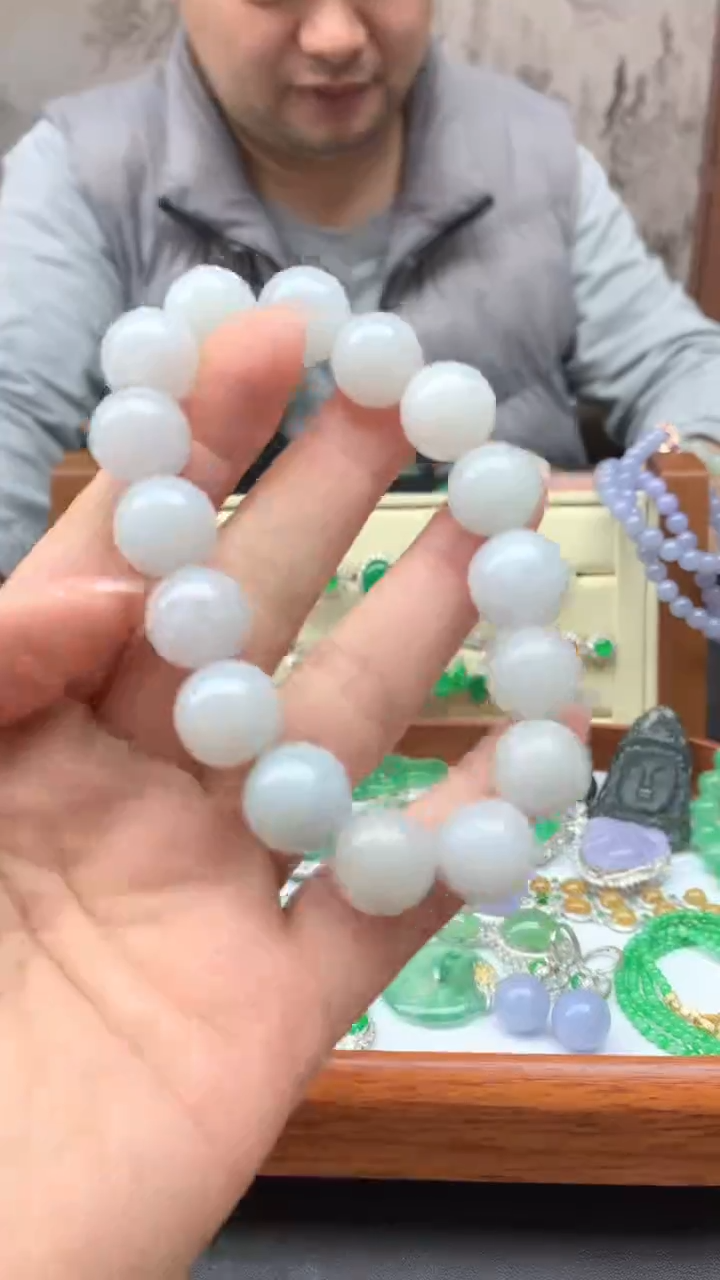 【闪购商品】翡翠手串未镶嵌3-天然翡翠