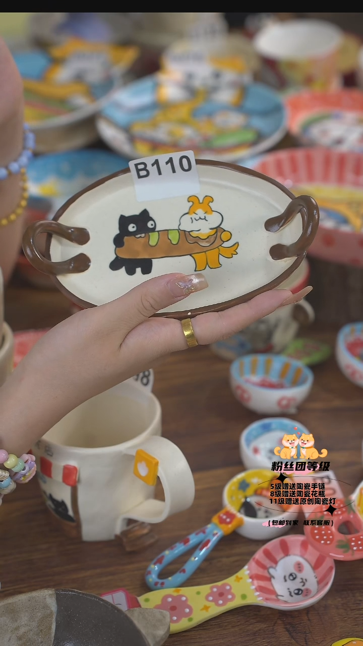 其他景德镇纯手工手绘瓷B100