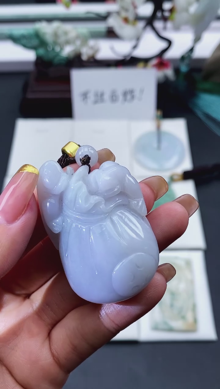 【闪购商品】翡翠颈饰未镶嵌天然缅甸翡翠A货