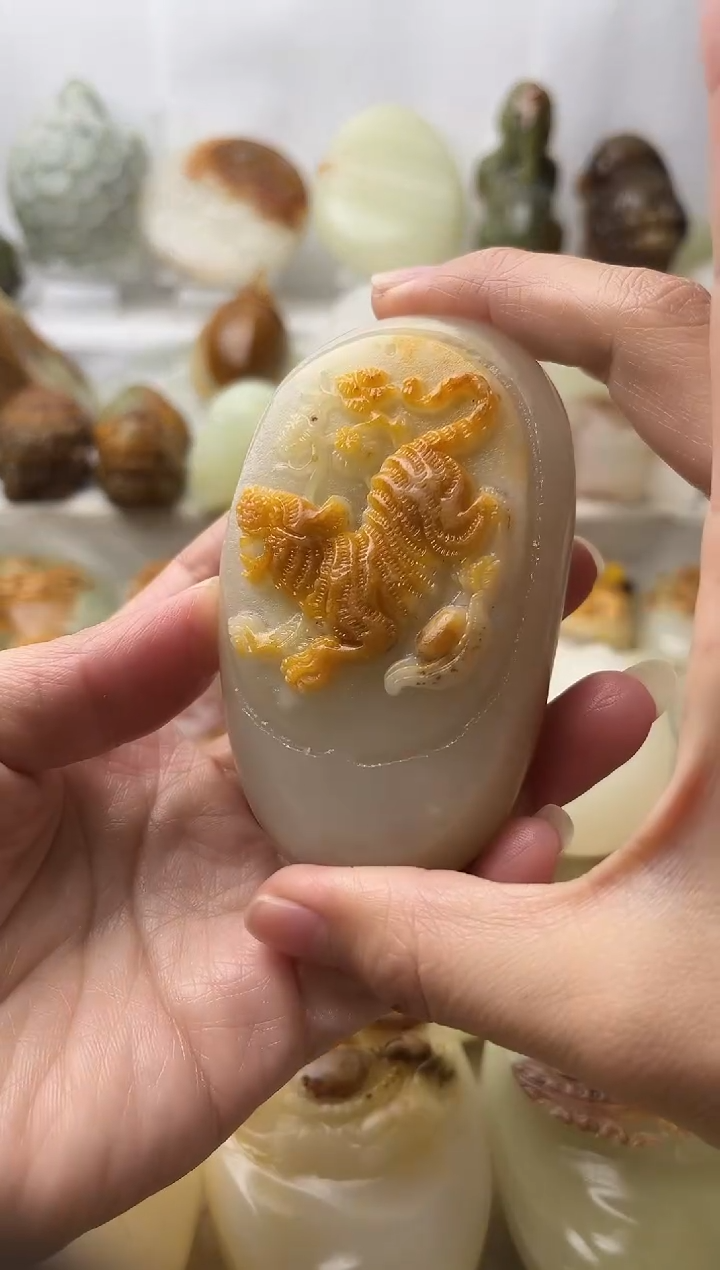 石材古青石棉纹正常不退换虎