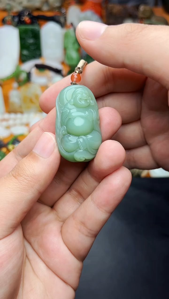 【闪购商品】和田玉颈饰未镶嵌佛01
