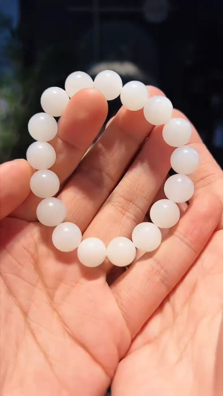 【闪购商品】和田玉手串未镶嵌12+