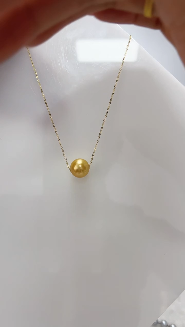 【闪购商品】海水珍珠DA18K金镶嵌路路通 SS173