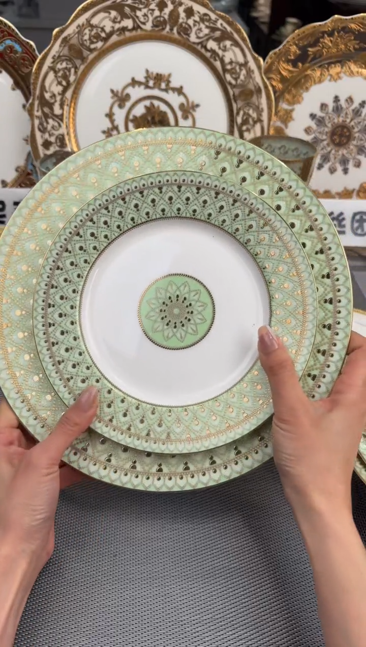 【闪购商品】瓷片10.5英寸+8英寸平盘福利款