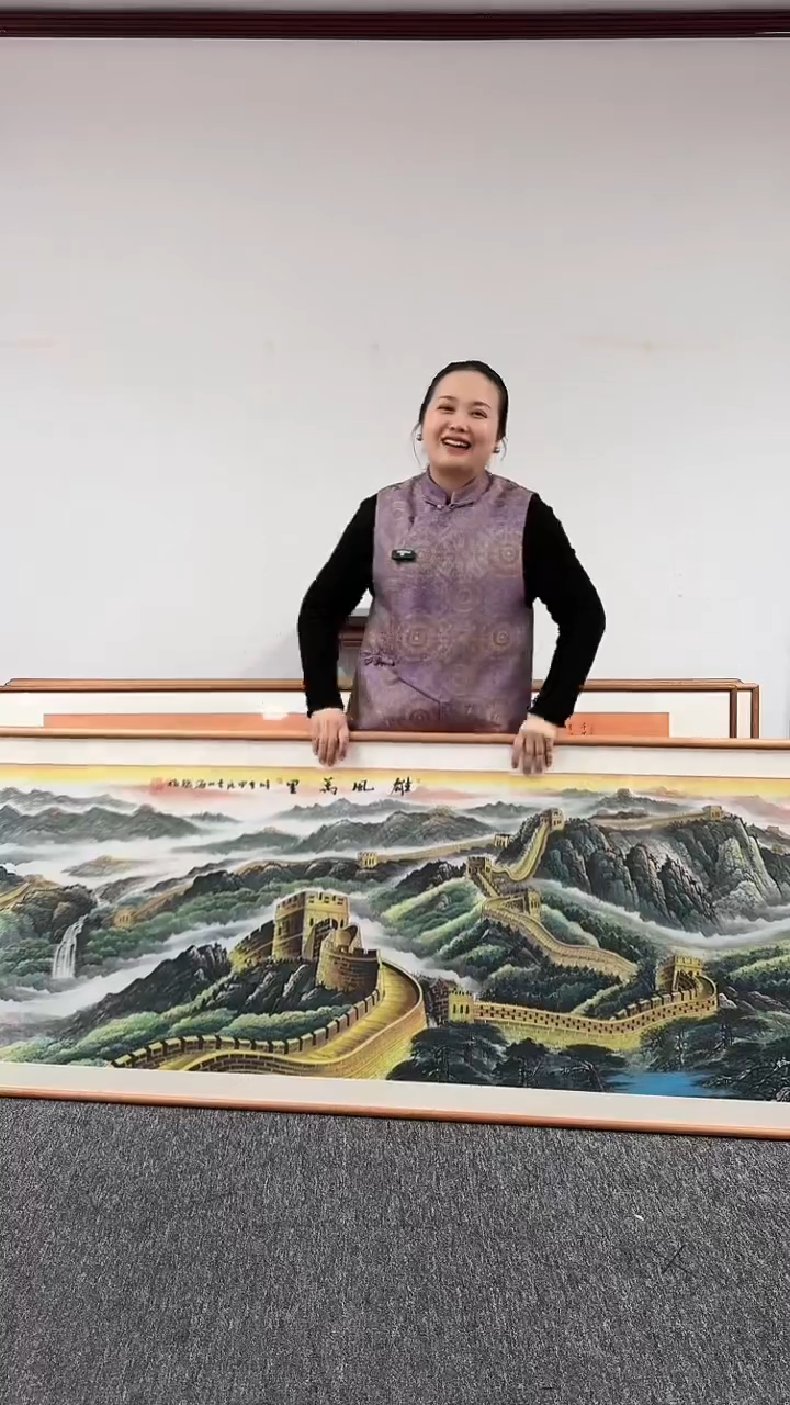 【闪购商品】国画带框作品手绘