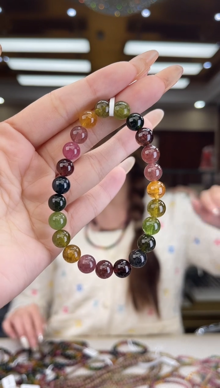 【闪购商品】碧玺/未镶嵌8mm+碧玺单圈多样性发货25