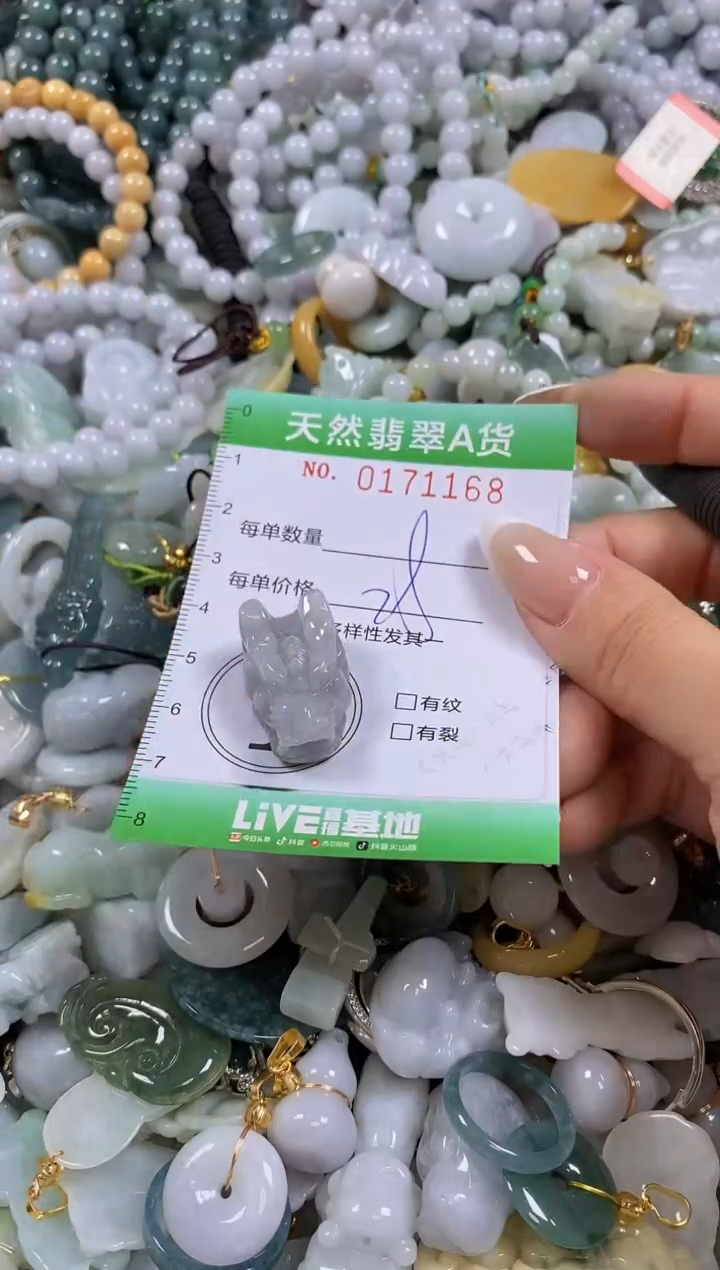 翡翠未镶嵌颈饰闪购0171168
