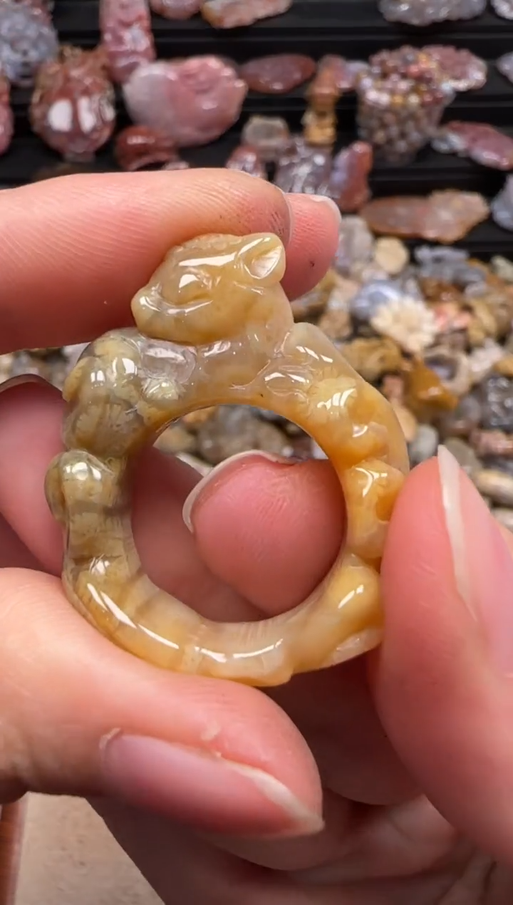 【闪购商品】硅化珊瑚（珊瑚玉）颈饰未镶嵌530