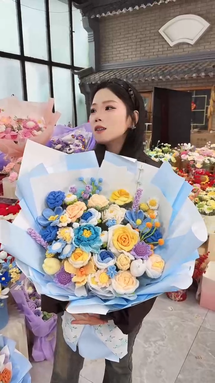 非遗手工定制花束，孤品清仓！！