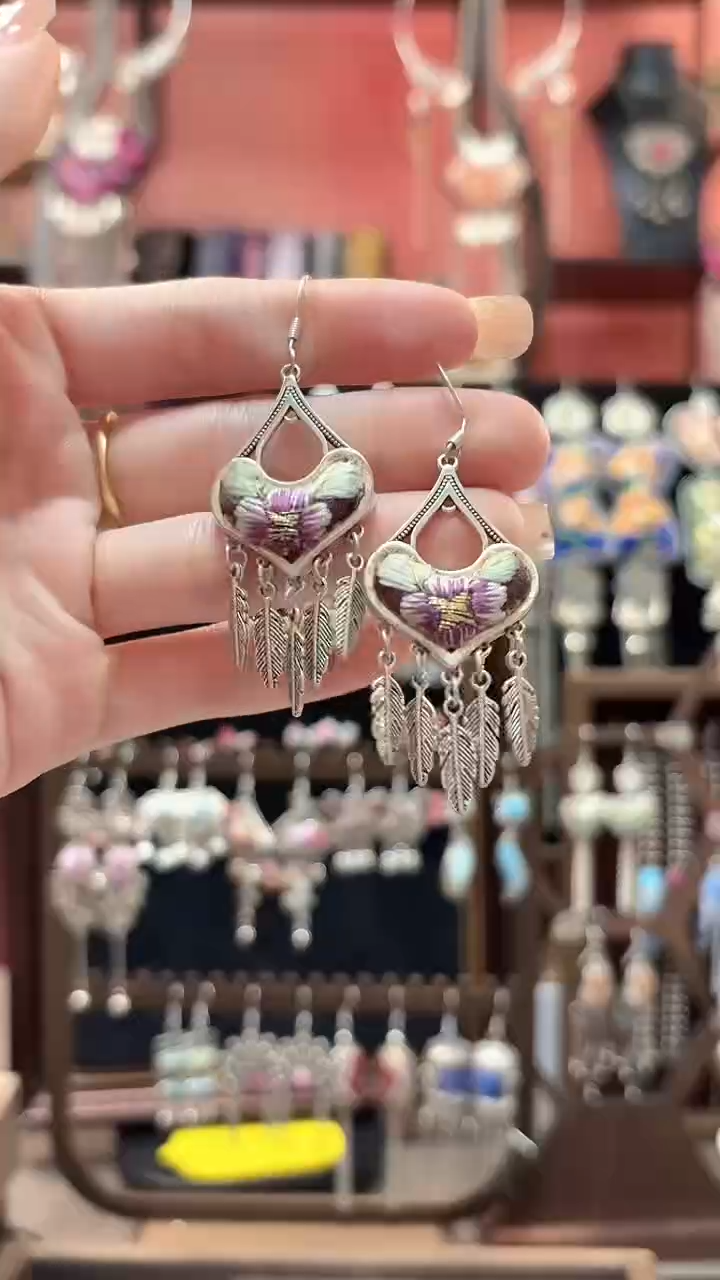 织绣 云织谣民族风精美饰品  158