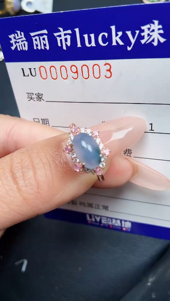 【闪购商品】翡翠颈饰银S925镶嵌9003