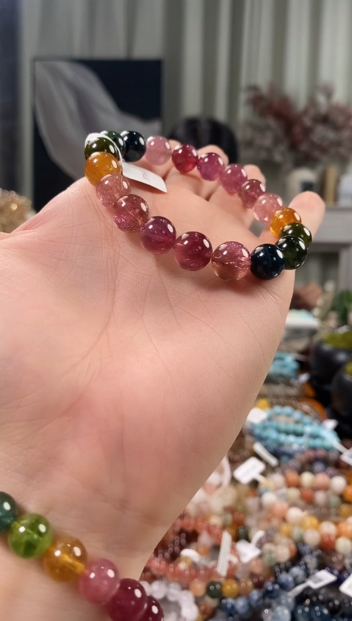 未镶嵌手链碧玺猫碧玺