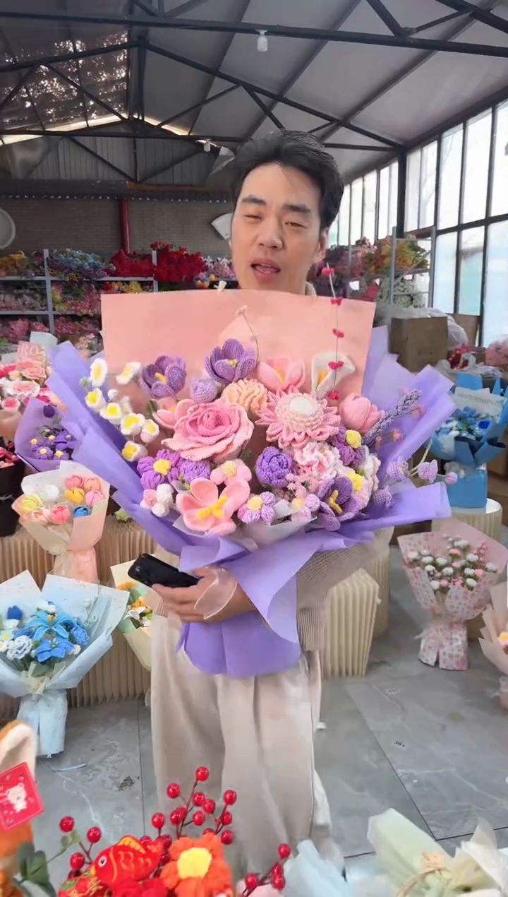 非遗手工花束孤品清仓!!!!!