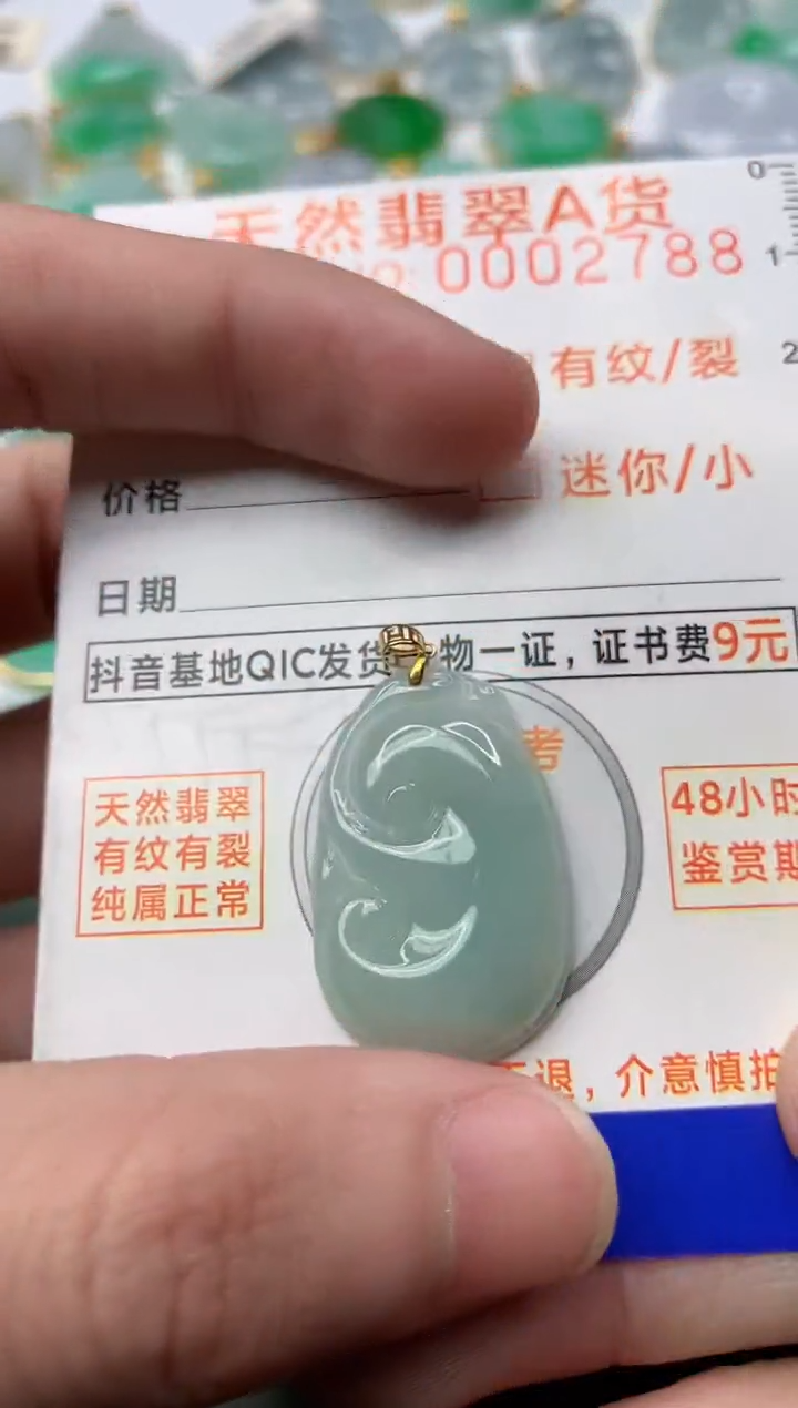 【闪购商品】翡翠颈饰18K金镶嵌2..............