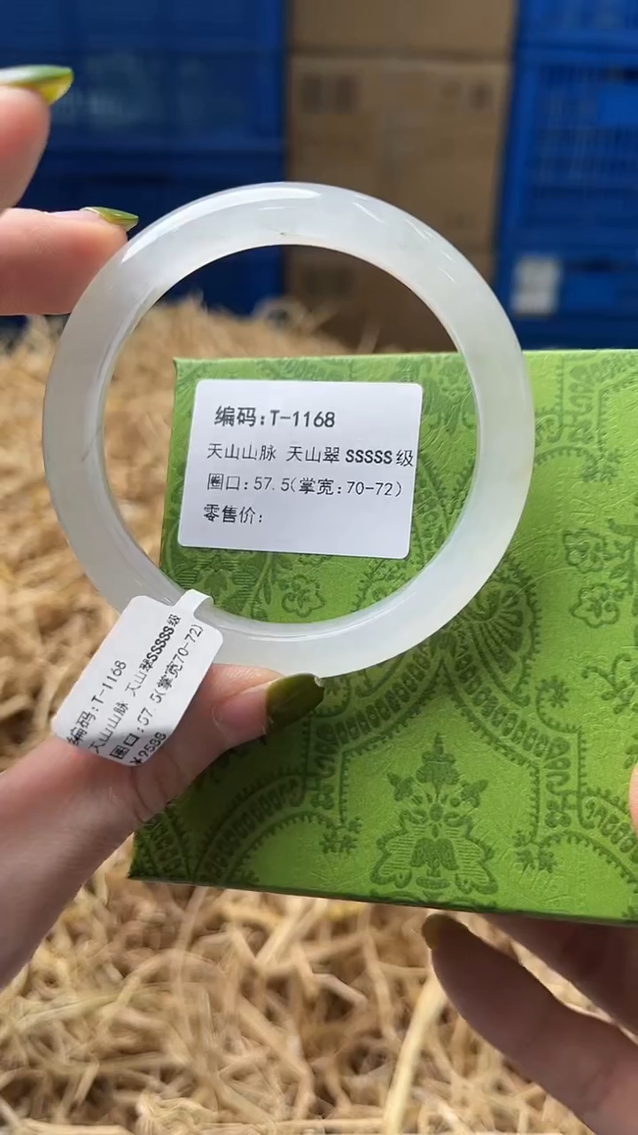 未镶嵌手镯石英质玉T1168