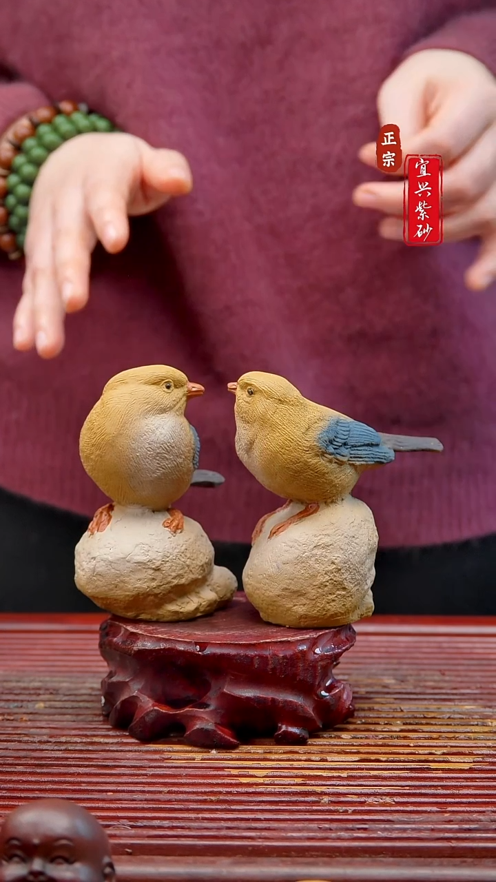 紫砂宜兴紫砂摆件