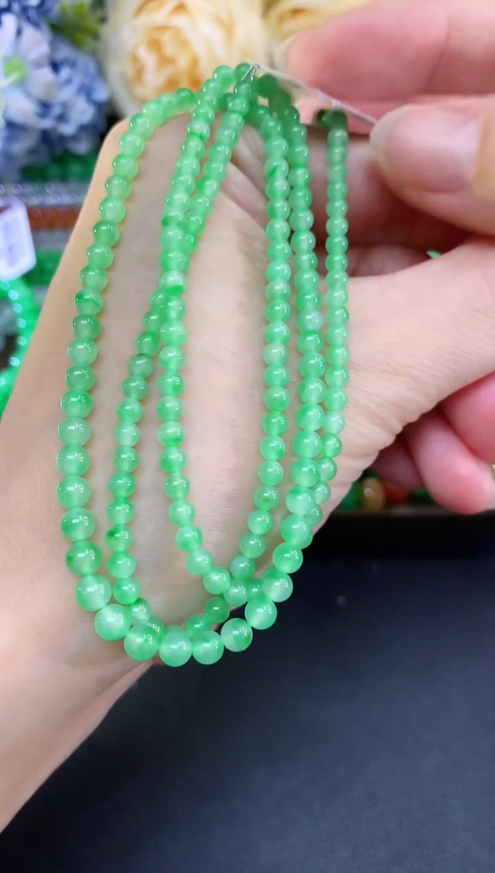 未镶嵌手串翡翠121|8800