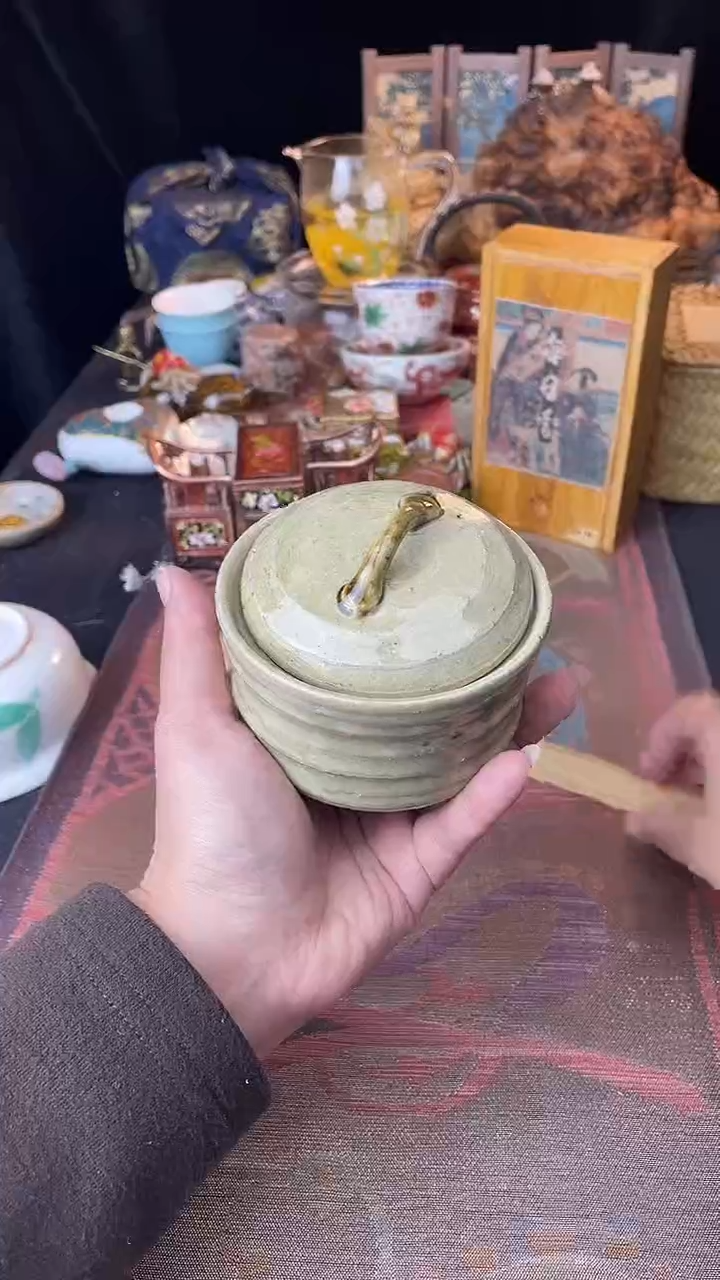 瓷片云**心散瓷默认微瑕，看清尺寸品相再拍