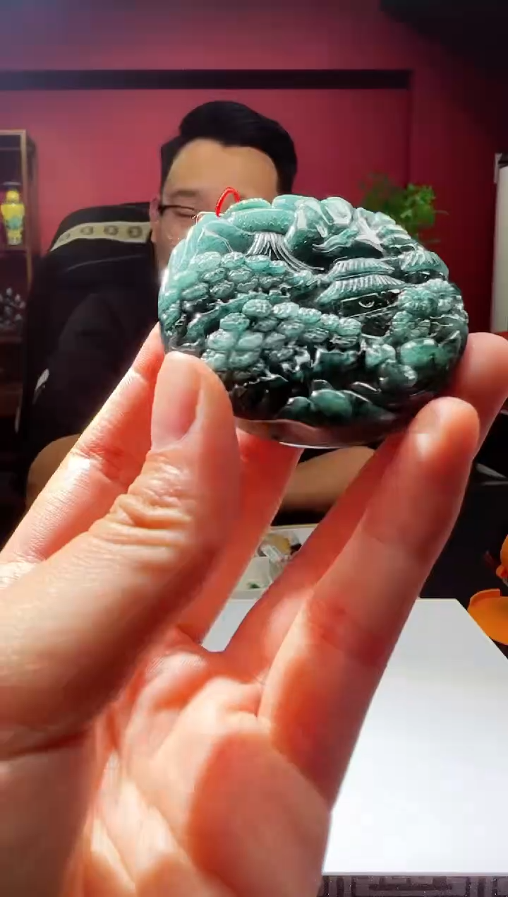 吊坠(不含链)未镶嵌翡翠H-QJMM123005