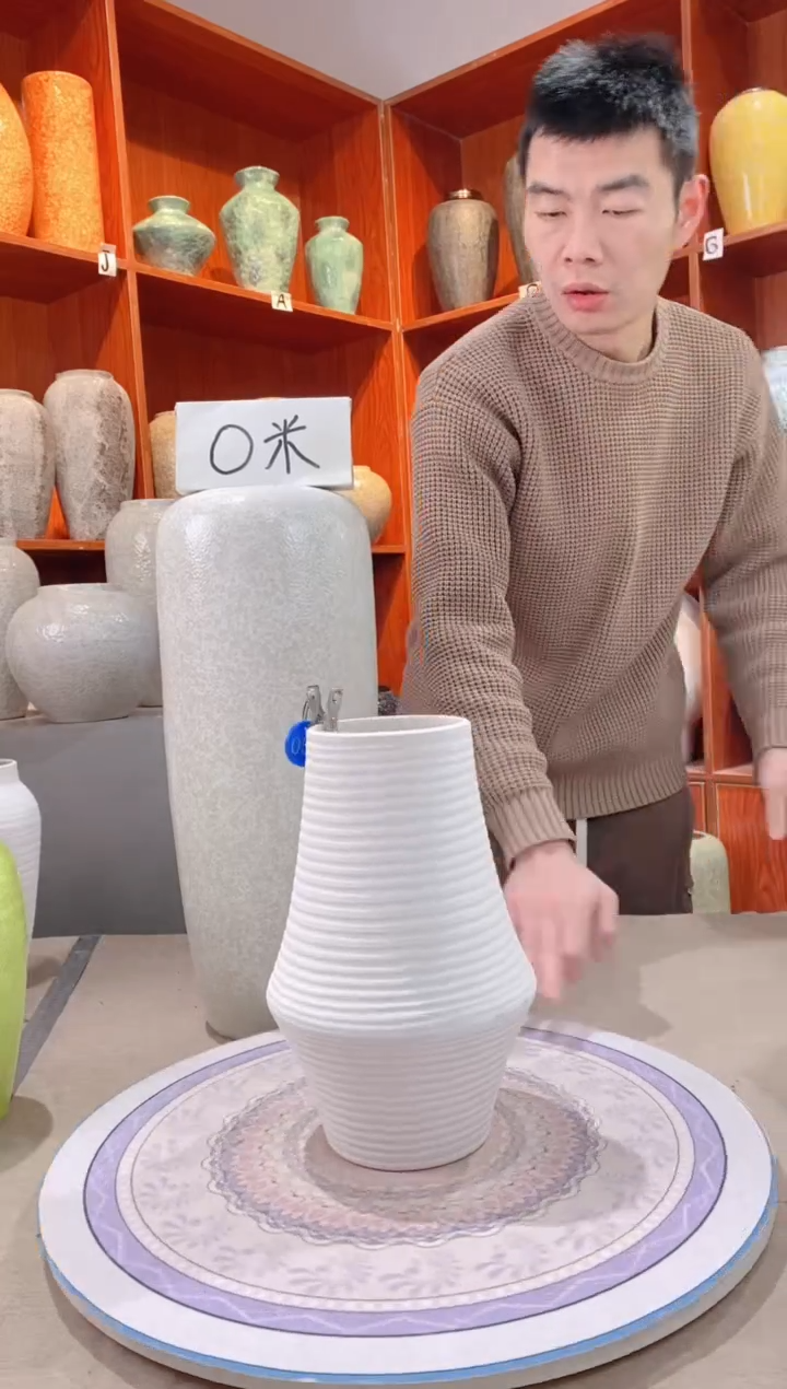 【闪购商品】瓶055不装水 陶瓷花瓶 无花