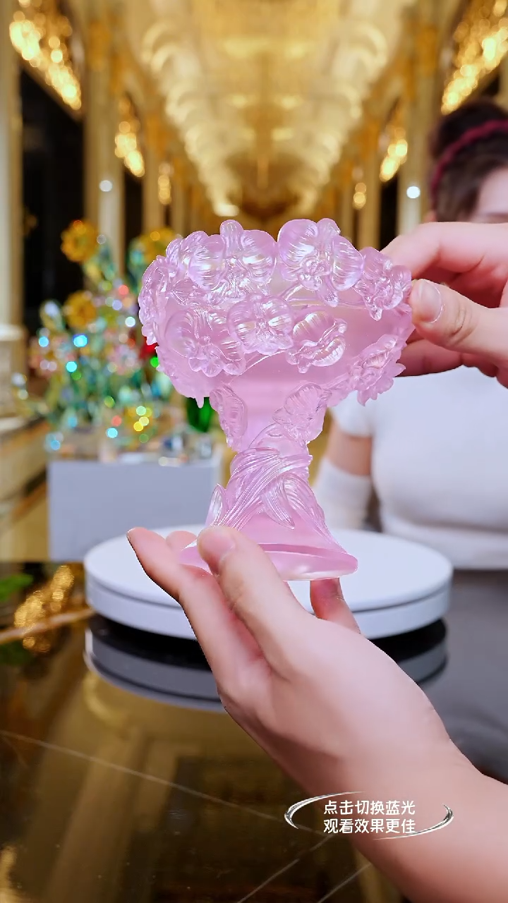 摆件AJ1212574粉色收纳摆件