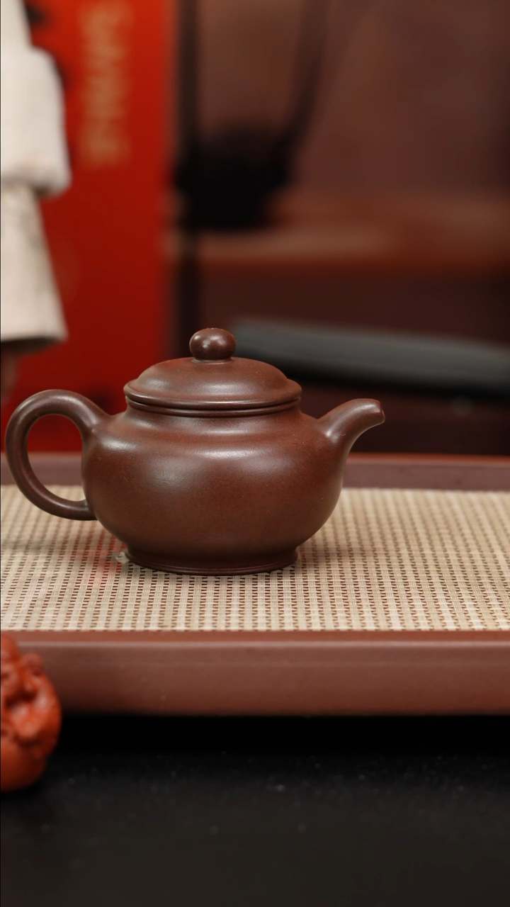 【闪购商品】紫砂茶壶全手工铁芯老紫掇只