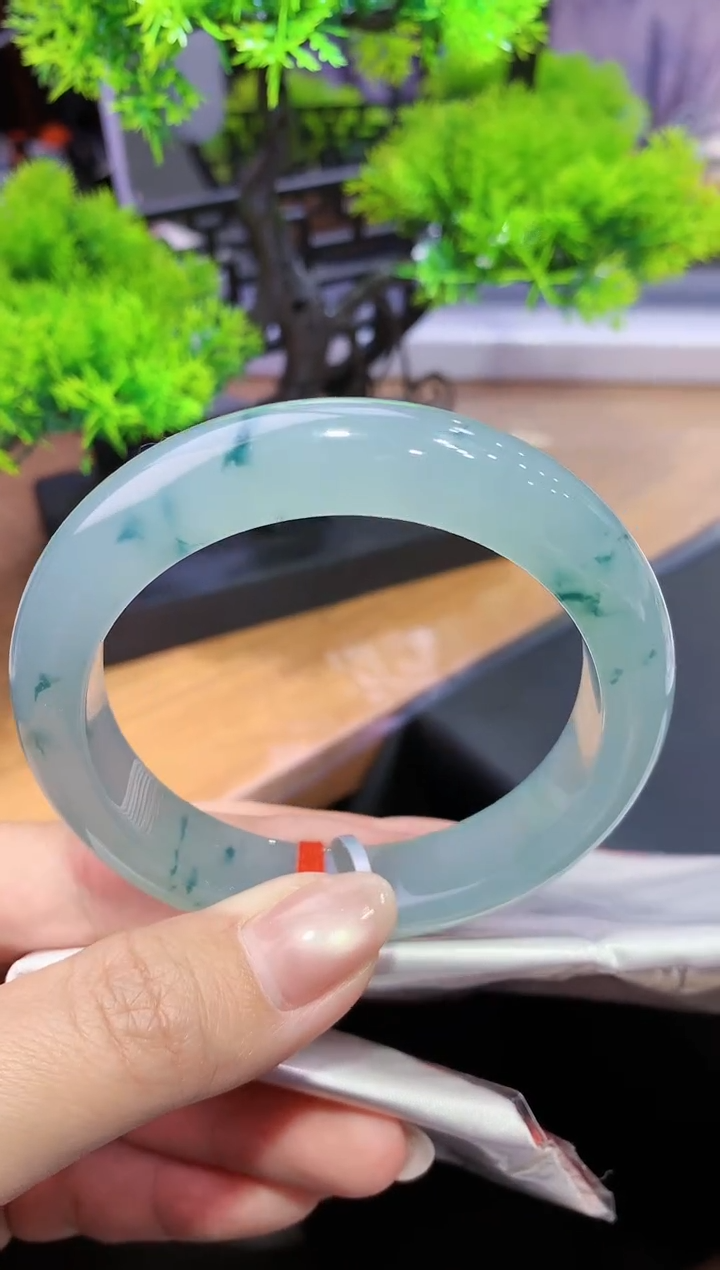 未镶嵌手镯翡翠k300天然A货缅甸翡翠58总价17万定金2万