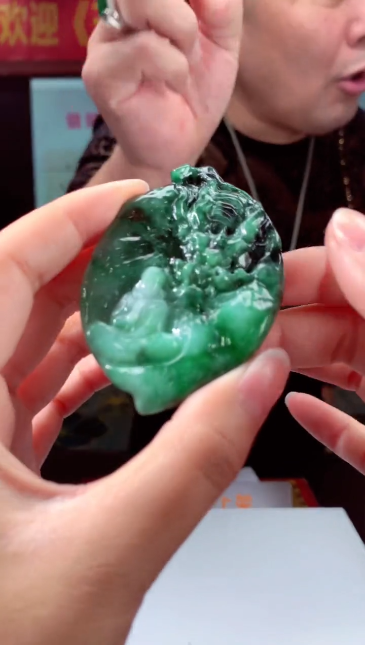 【闪购商品】定制翡翠未镶嵌天然A货翡翠（拍一发一）
