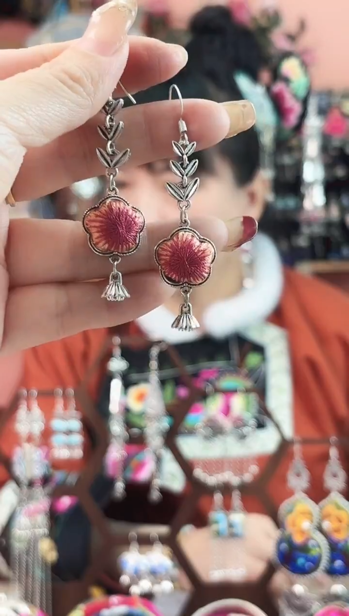 艺枝独绣手工饰品126*