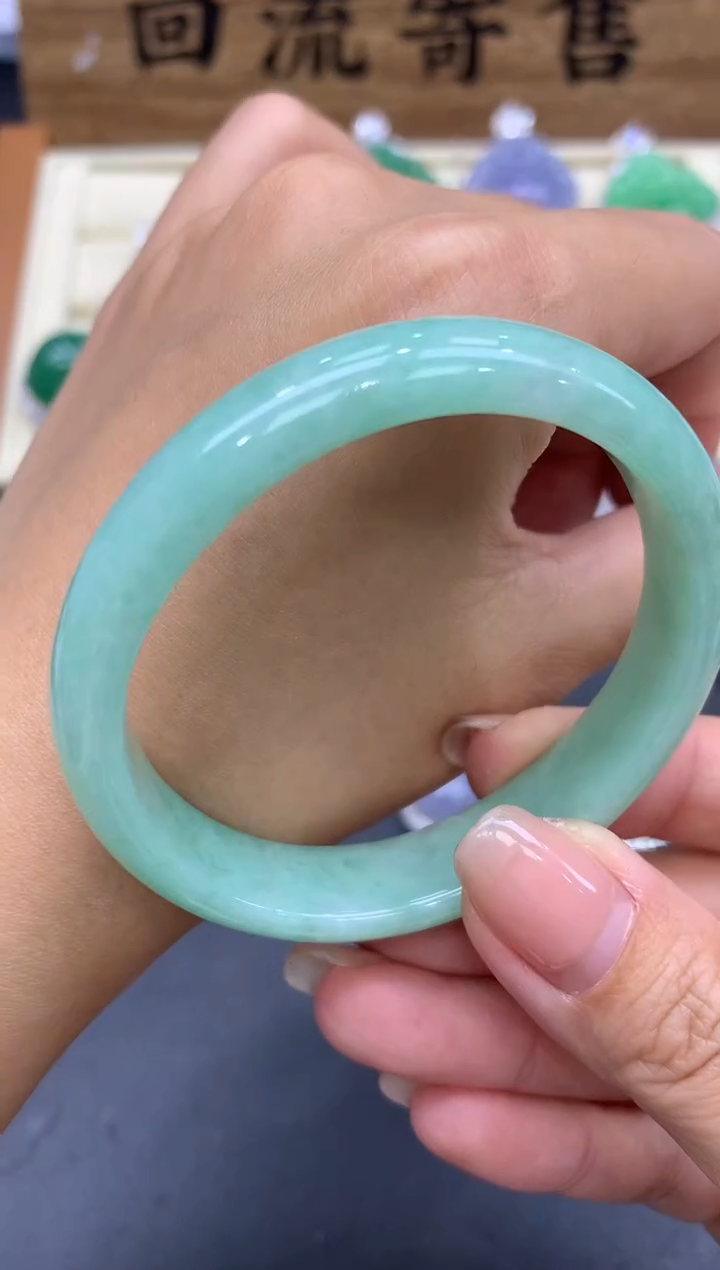 【闪购商品】翡翠手镯未镶嵌348-中国好珍宝