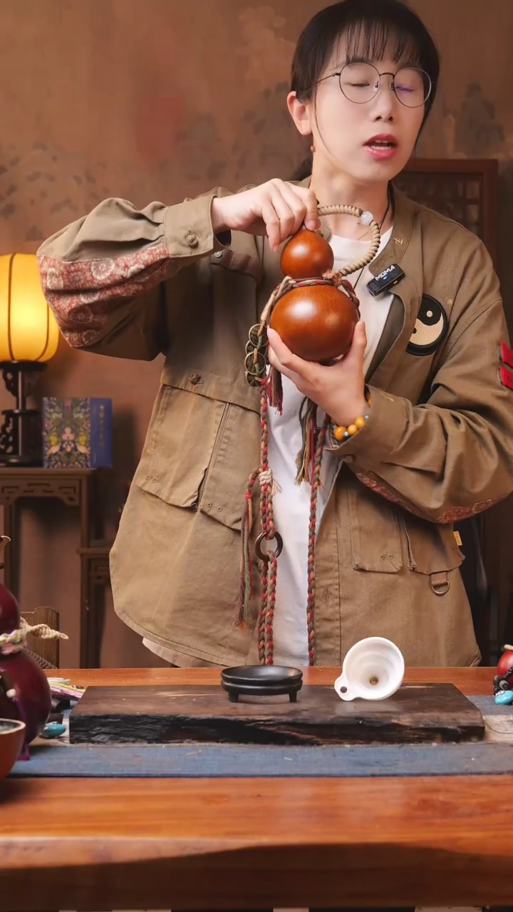 【闪购商品】329号精品大漆葫芦防腐防渗装水茶酒