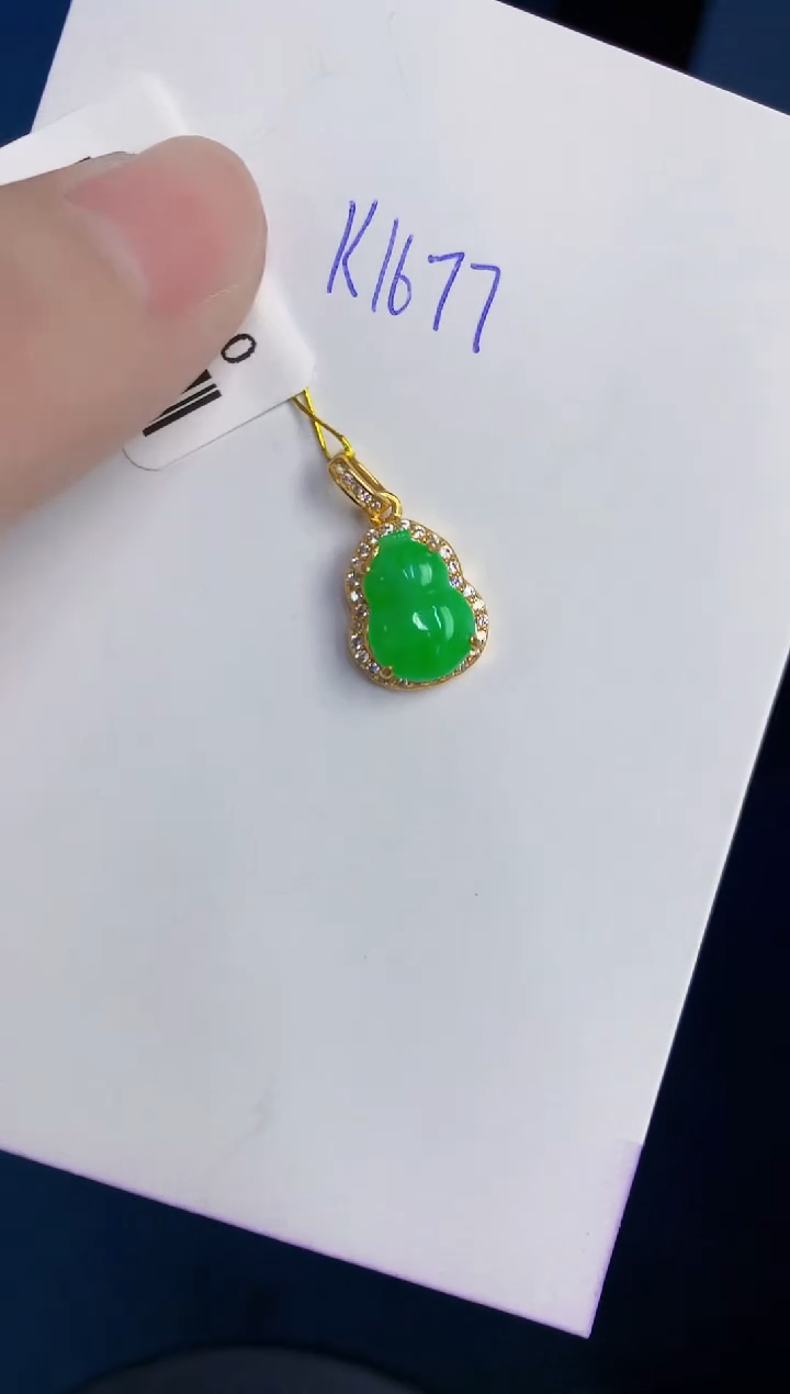 颈饰未镶嵌翡翠天然翡翠缅甸A货