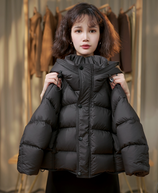 【小阿简】冬装儿童韩版极寒系列双倍充绒白鸭绒羽绒服BK25601