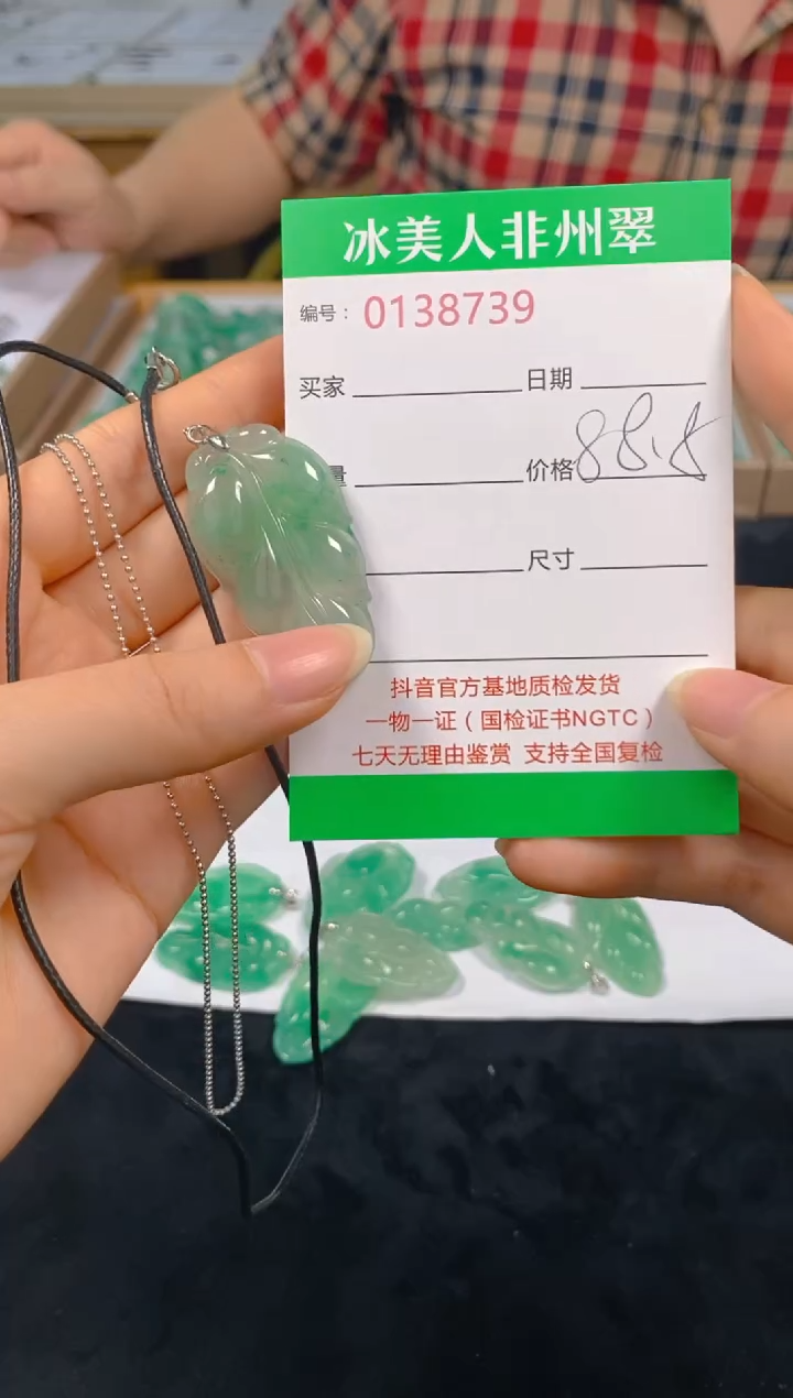 石英质玉未镶嵌颈饰739