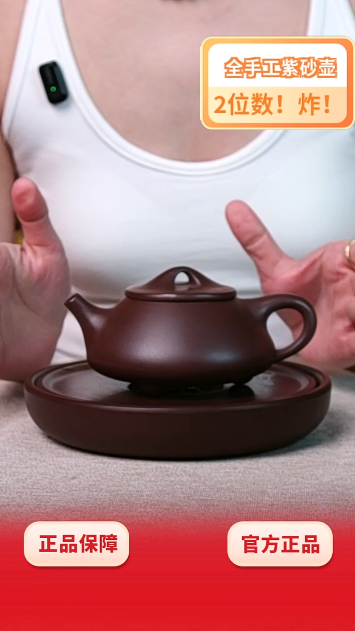 茶壶紫砂景舟石瓢石红