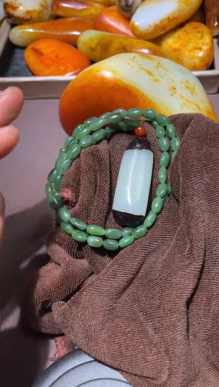 【闪购商品】和田玉（子料）颈饰未镶嵌YL-WW-2.21-72多样性发货