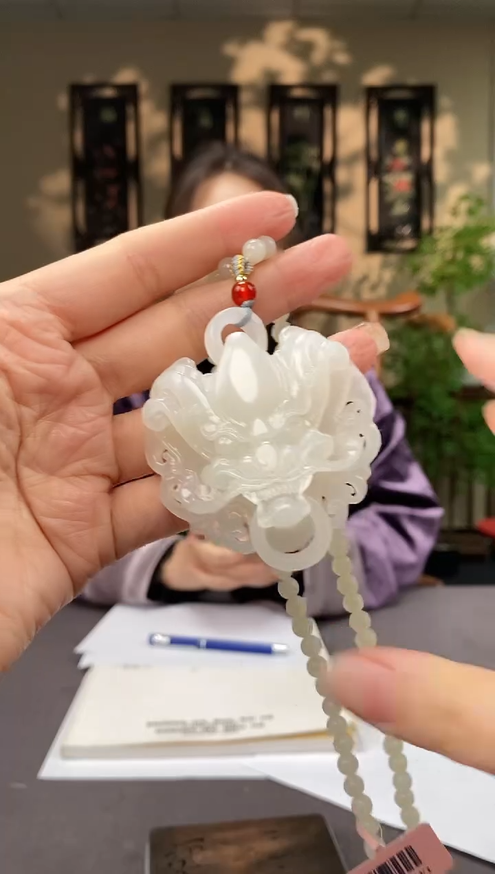 【闪购商品】和田玉未镶嵌颈饰C352