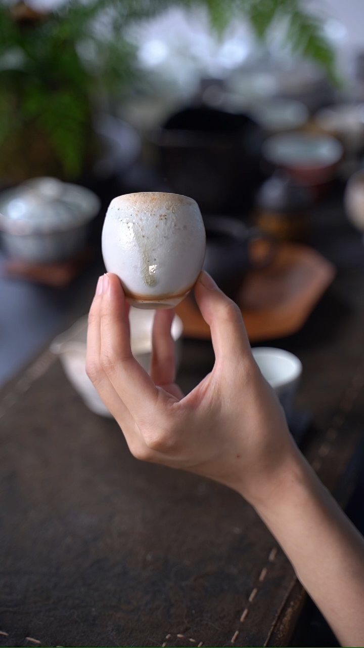 壶大合小满 柴烧小蛋杯45ml