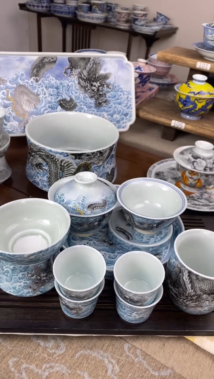 【闪购商品】墨龙游海 12件套 套装