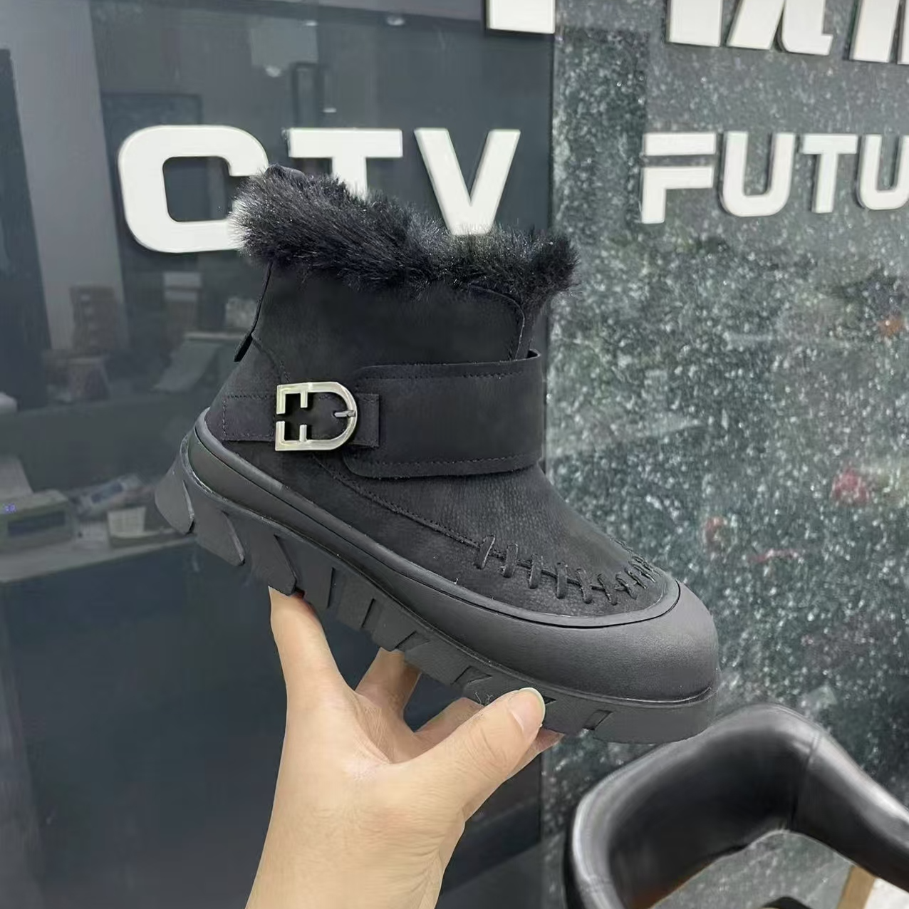  0110 雪地靴24新款冬季儿童防水加厚潮