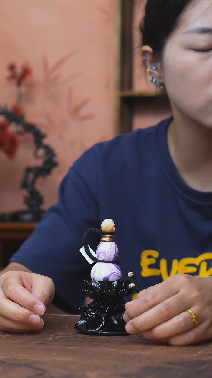 681缘梦漆艺工艺葫芦 