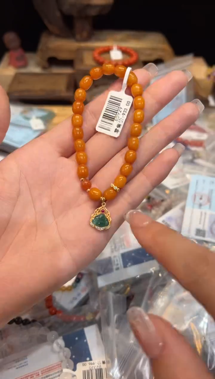 【闪购商品】琥珀手饰未镶嵌手饰@@E5929