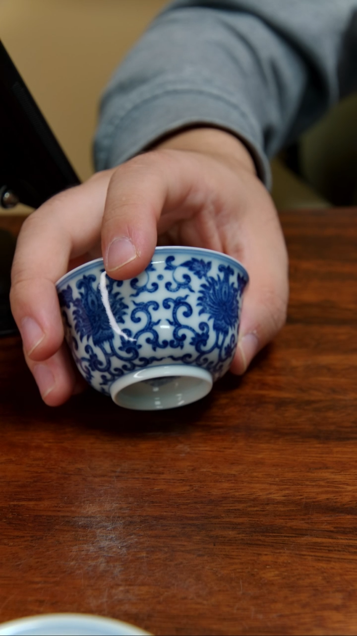 杯子瓷景德镇纯手工杯子