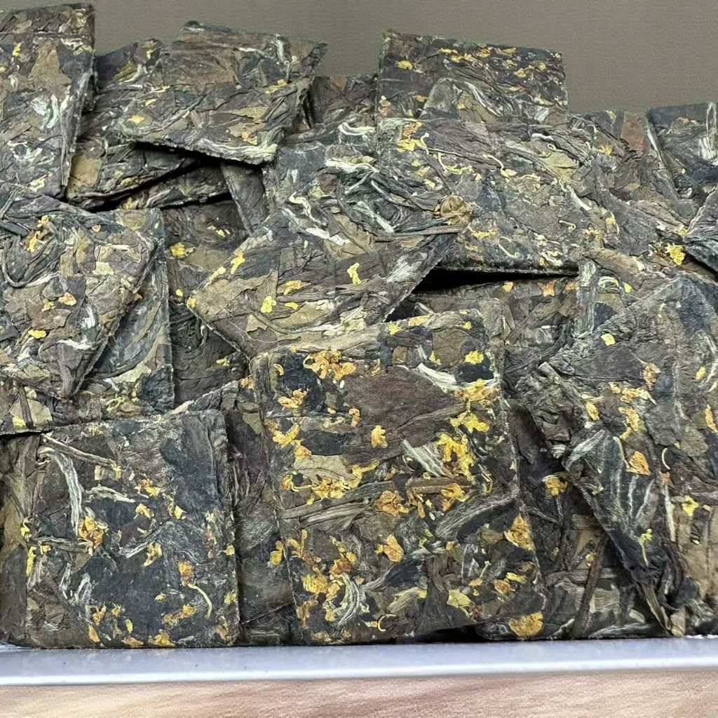 【闻江白】福鼎白茶2015年贡眉·2024年桂花·高山生态·桂花白茶