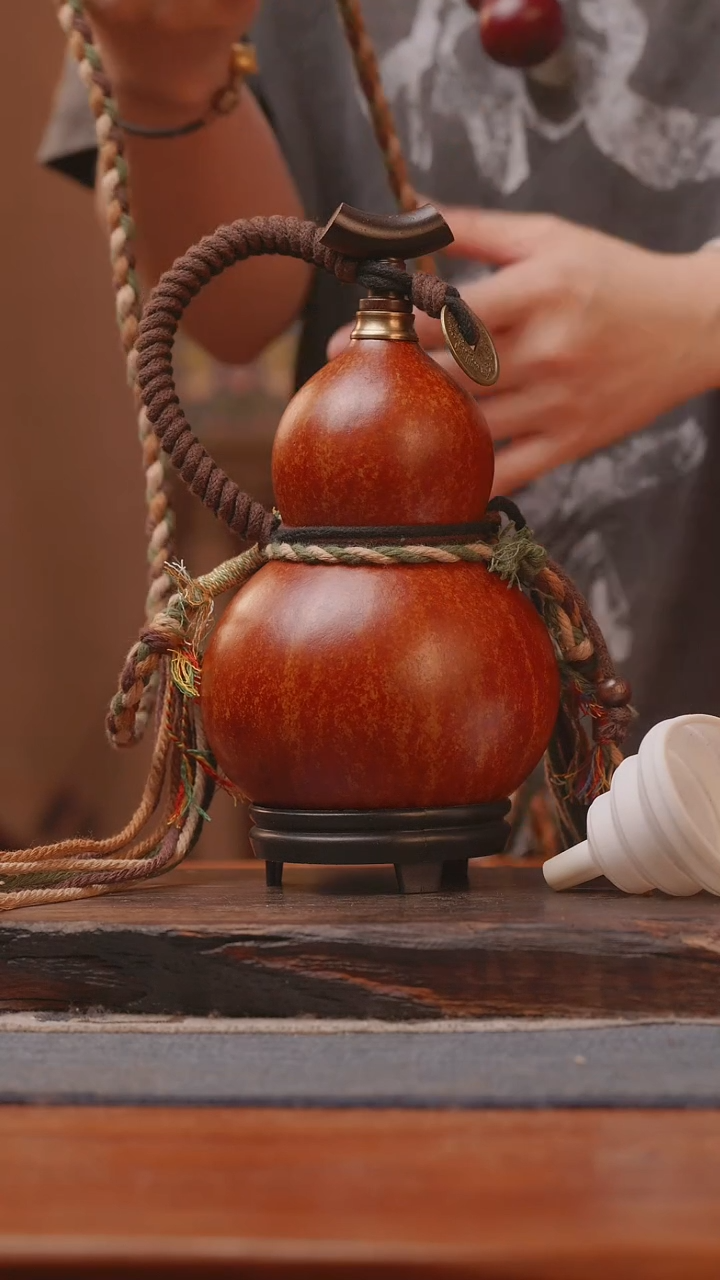 1504号精品大漆葫芦防腐防渗装水茶酒
