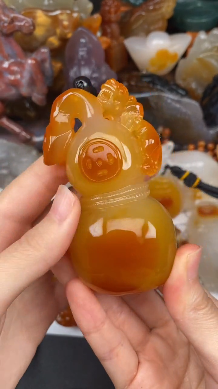 未镶嵌颈饰玛瑙/玉髓无***@AA