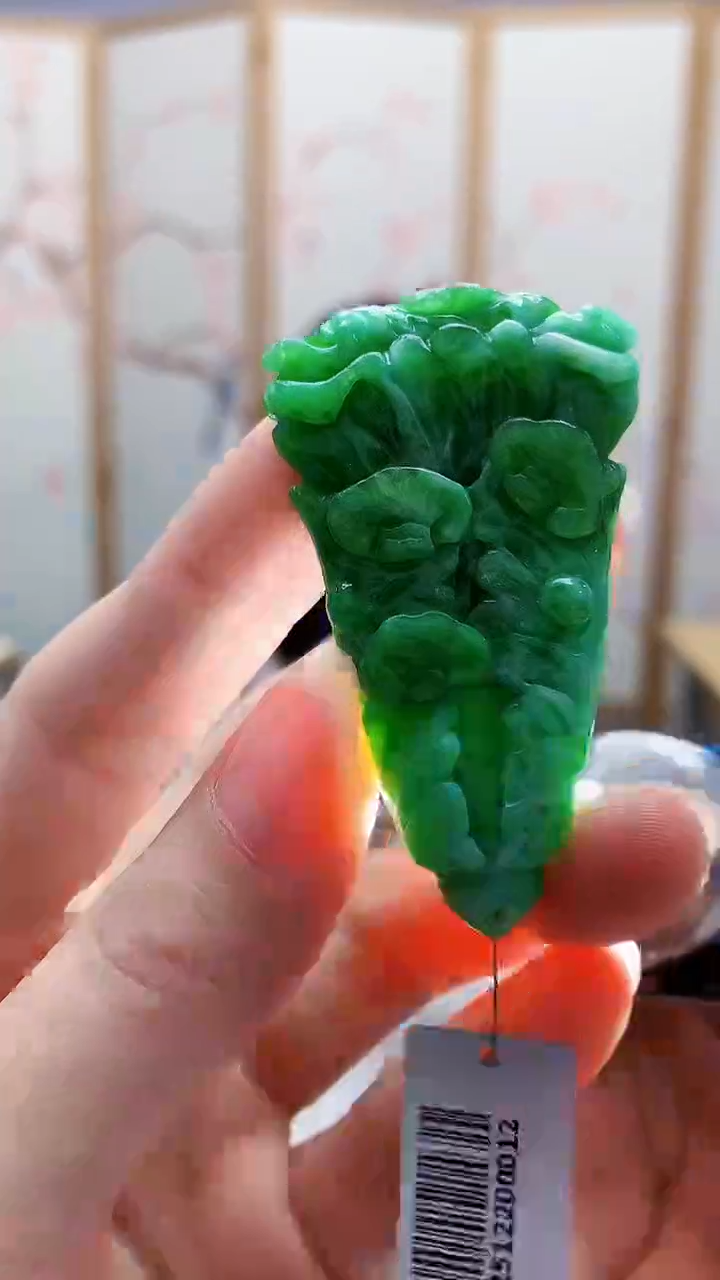 未镶嵌定制翡翠5160ry-毛货挂件62