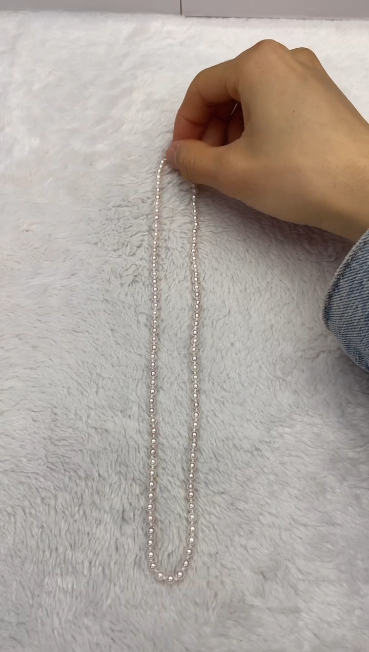 【闪购商品】海水珍珠项链未镶嵌AK4-4.5mm（多样性发一）