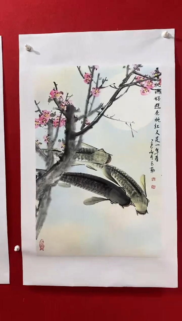 国画国画NYQ杰牛云勤老师作品
